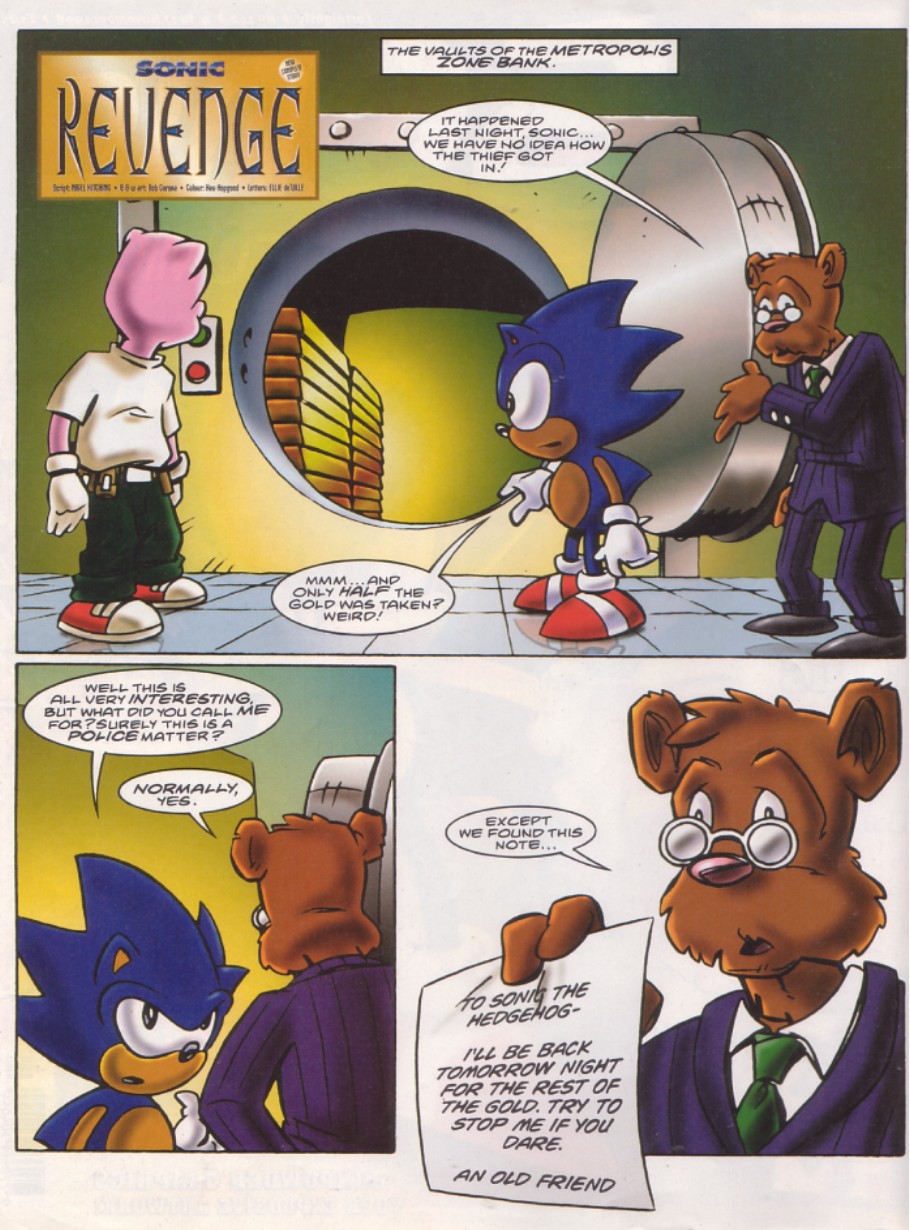 Sonic - The Comic Issue No. 142 Page 1